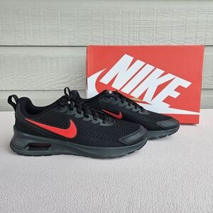 Nike Air Max Nuaxis Sneakers Men SZ 11 Black University Red FD4329-010
